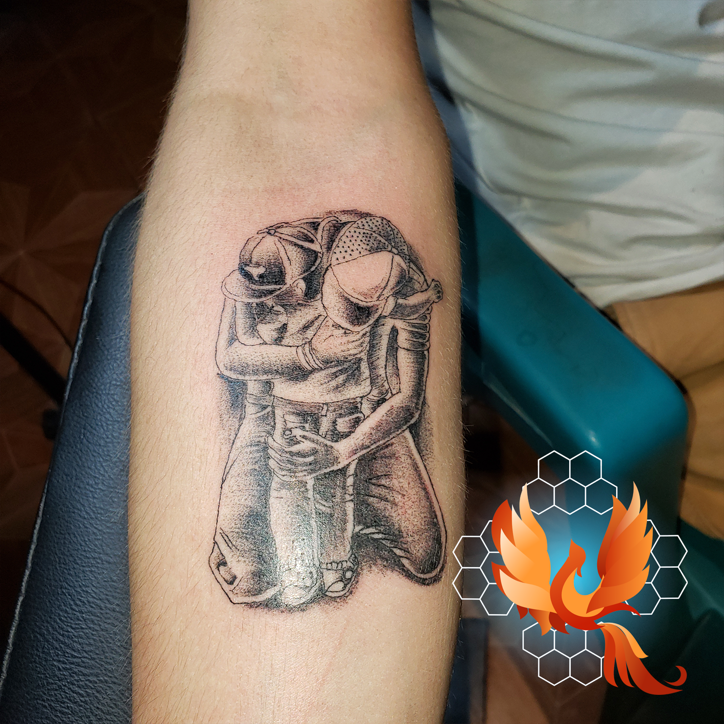 Tatuaje puntillismo en Tegucigalpa - Kapeto Ink